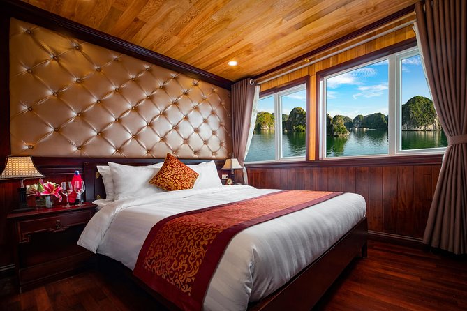 1 night Halong Bay Cruise-Titov Island,Surprise Cave,kayak,meals - Sung Sot Surprise Cave