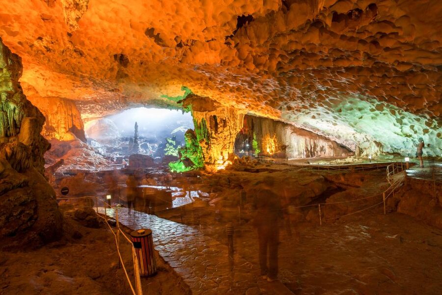 2-Day Royal Palace Ha Long Bay & Ti Top Island Cruise - Day two: sunrise Tai Chi and Surprising Cave