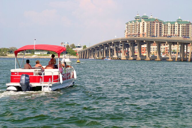 24ft (12 Passenger) Pontoon Boat Rental in Destin/Crab Island - Why this pontoon rental works so well for Crab Island