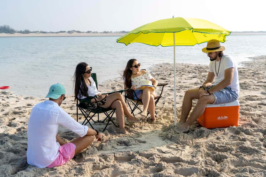 Abu Dhabi: 4-Hour Guided Cruise & Island Hopping - Al Maya Island Resort adds comfort and facilities