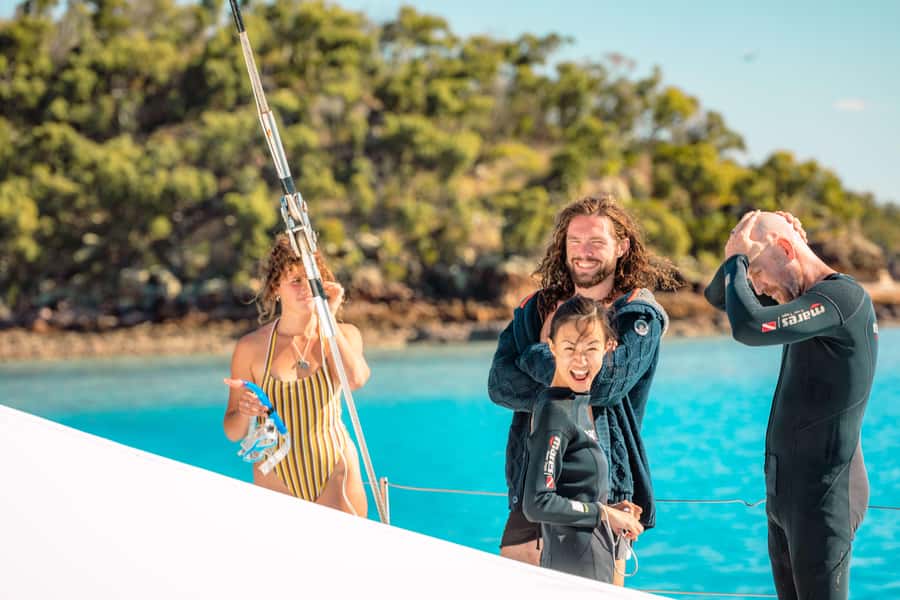 Airlie Beach: 2-Day Whitsunday Islands Sailing Snorkel Tour - My take: book Avatar if you want time, not luxury