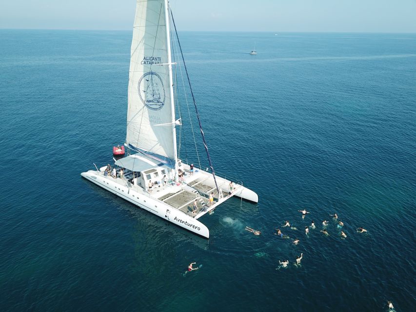 Alicante: 6-Hour Catamaran Cruise to Tabarca Island - The return sail past Santa Pola