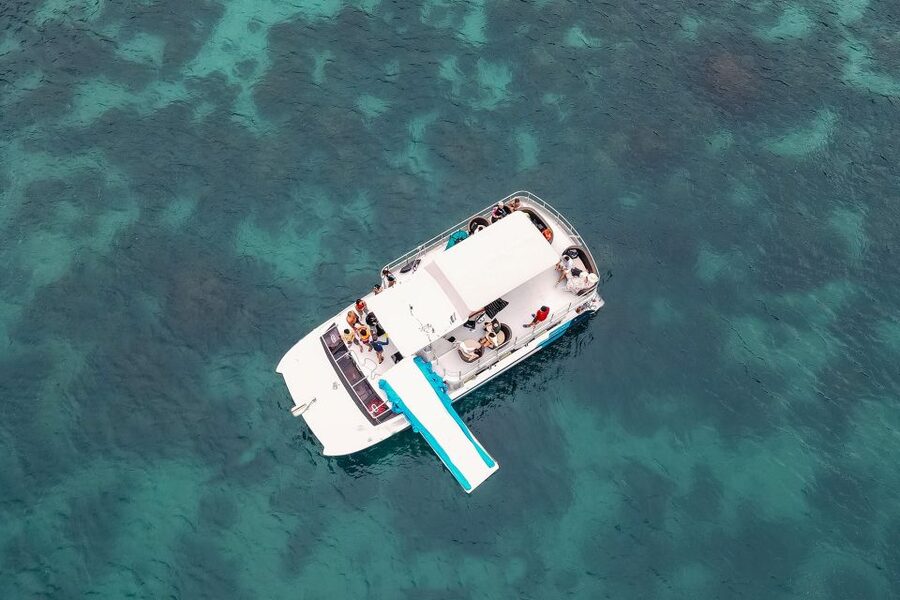 Amazing Coral Island & Sunset Dinner with Power Catamaran - Promthep Cape: dinner arrives as the light softens