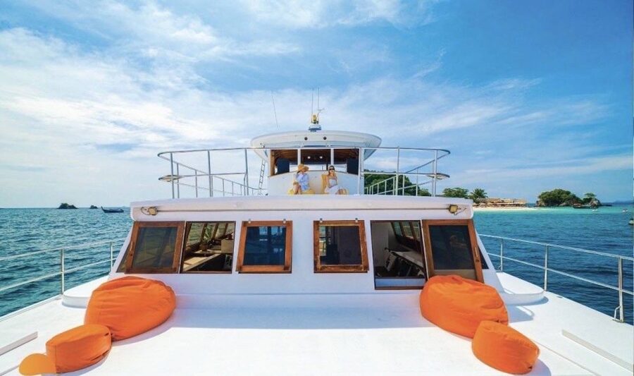 Amazing Coral Island & Sunset Dinner with Power Catamaran - Transfers can shape the whole day