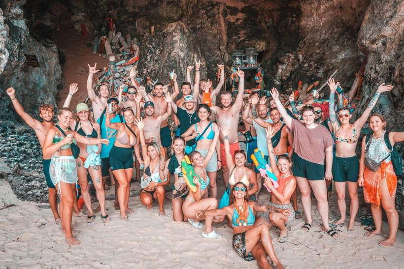 Ao Nang: 4 Island Awesomeness Adventure - Secret Beach brings the group games