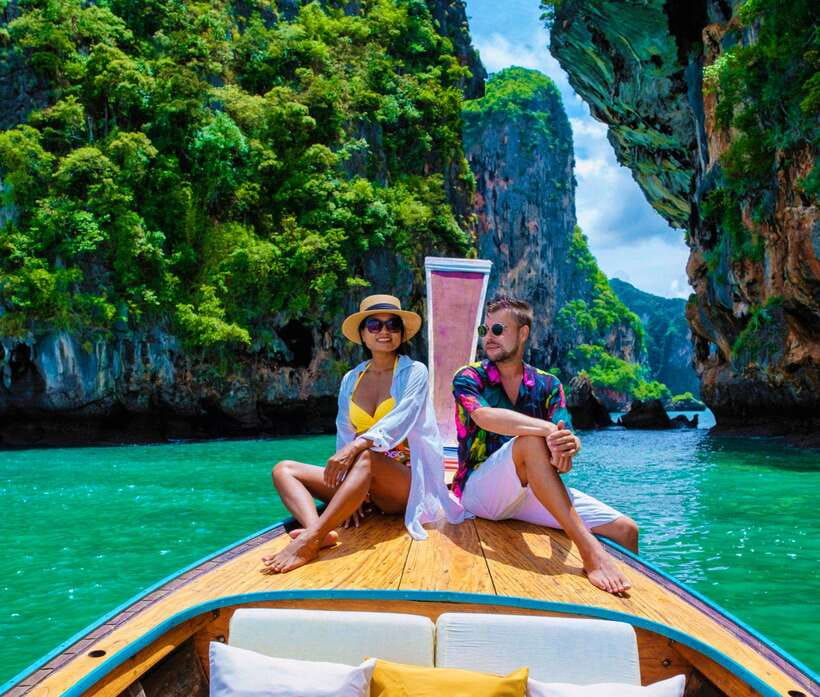 Ao Nang: Island-Hopping Snorkel Tour w/ Amazing Hong Island - Lading Island brings lunch to the beach