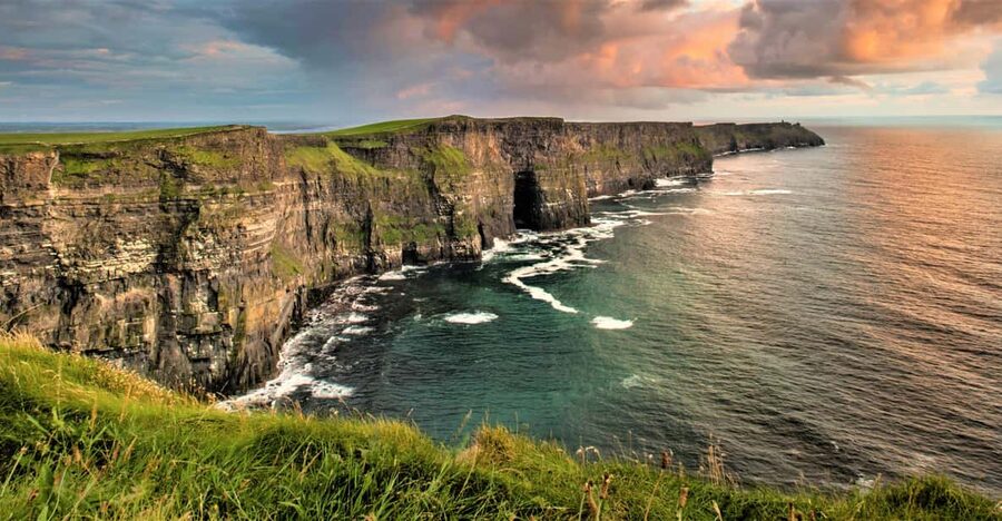 Aran Island,Cliffs of Moher & Cliff cruise from Galway City. - Seeing the Cliffs of Moher from below