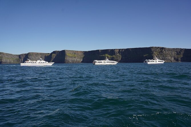 Aran Islands and Cliffs of Moher Day Cruise sailing from Galway City Docks - Why the sea-level cliff view is worth having