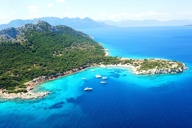 Athens: Full-Day Island Hopping Cruise with Lunch and Swimming - Agistri: pine hills and island alleys