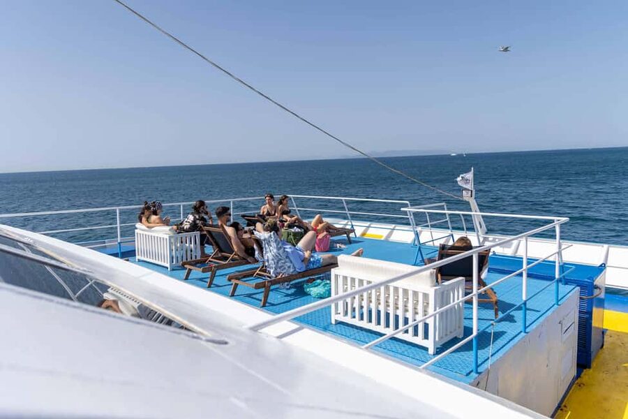 Athens: VIP Swimming Cruise to three islands - Ship condition and comfort: keep your expectations grounded