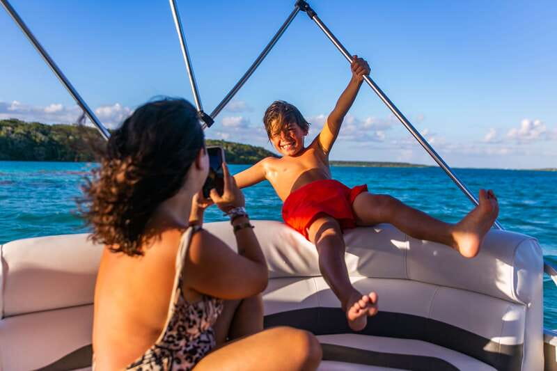 Bacalar: Private Boat Tour - Pirate Canal, Cenotes & Islands - Food, drinks, music, and the mood onboard
