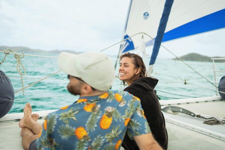 Bay of Islands: Day Sailing Cruise with Island Stop & Lunch - Lunch onboard, with useful dietary choices