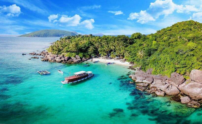 Best seller Phu Quoc Snorkeling Three Islands by Boat Tour - May Rut at 1:30 PM
