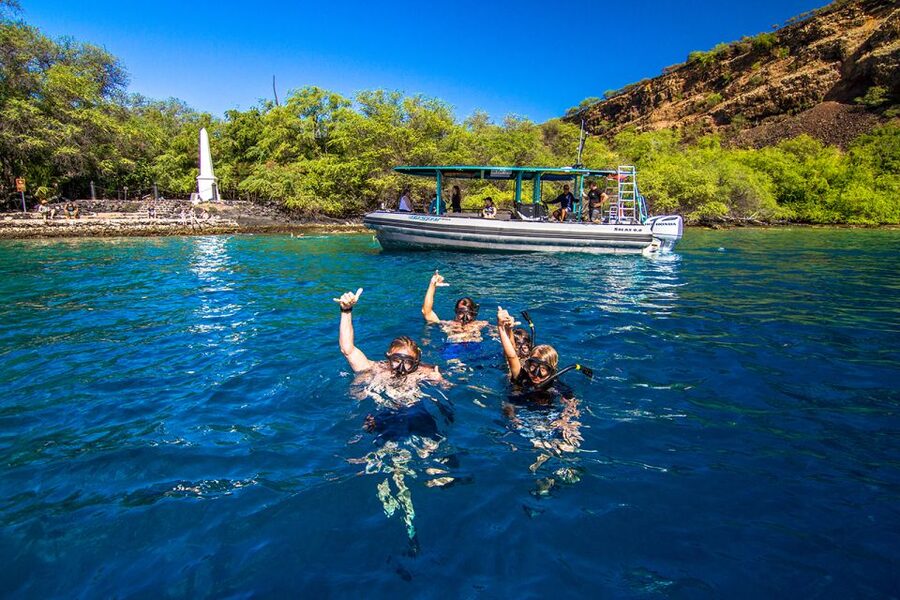 Big Island: Kona Half-Day Boat Tour with Snorkeling & Lunch - Kealakekua Bay and its coral reef