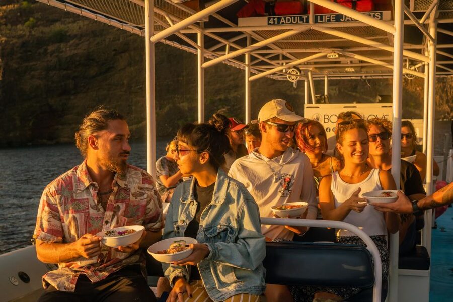 Big Island: Kona Super Raft Sunset Cruise - Marine Life Is Part of the Gamble