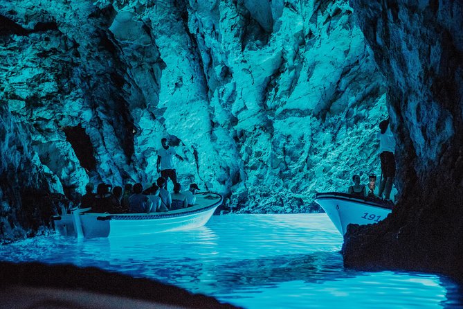 Blue cave, Mamma Mia and Hvar, 5 islands speedboat tour - Komiža gives the morning a human scale