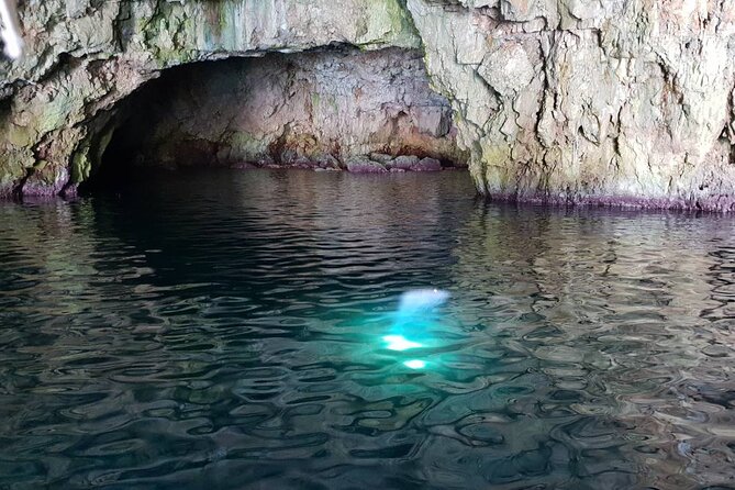 Blue Cave & Vis Island speedboat tour from Hvar - The Green Cave on Ravnik