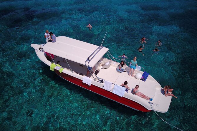 Blue Cave & Vis Island speedboat tour from Hvar - Stiniva Cove and the long swim stop