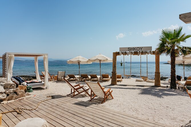 Blue Lagoon & 3 Islands Small-Group Speedboat Tour - Trogir gives the outing its historic center