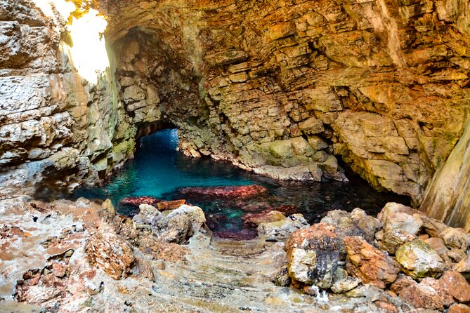 Boat Tour to Mljet National Park & 3 Islands - Koločep’s Blue Cave and the final swim