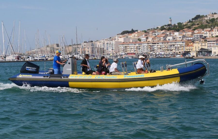 Boat walk in Sete on the singular island 1 hour - Why a 12-Person Boat Matters