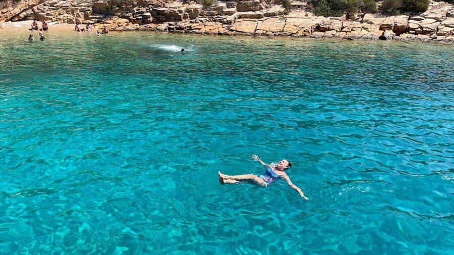 Bodrum Orak Island Boat Cruise with Lunch and Swimming - German Bay for another calm-water stop
