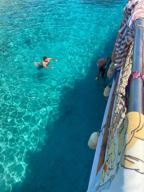 Bodrum Orak Island Boat Cruise with Lunch and Swimming - Lunch onboard: simple, fresh, and useful