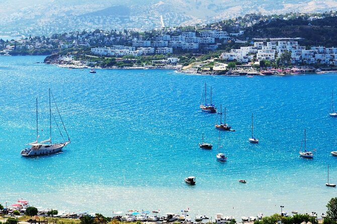 Bodrum Orak Island (Turkish Maldives) Boat Trip - Bodrum Castle from the water