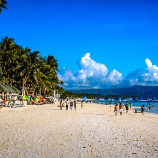 Boracay: Island Hopping with Hot Kawa Bath - The boat ride and changing island route