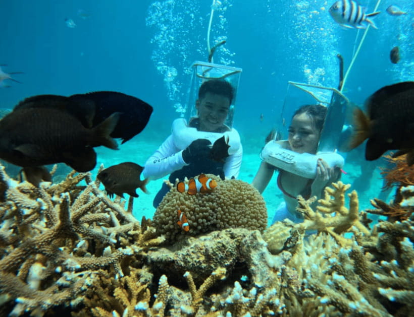 Boracay: Island Hopping with Lunch, Helmet Diving & ATV - Who gets the best value from this package