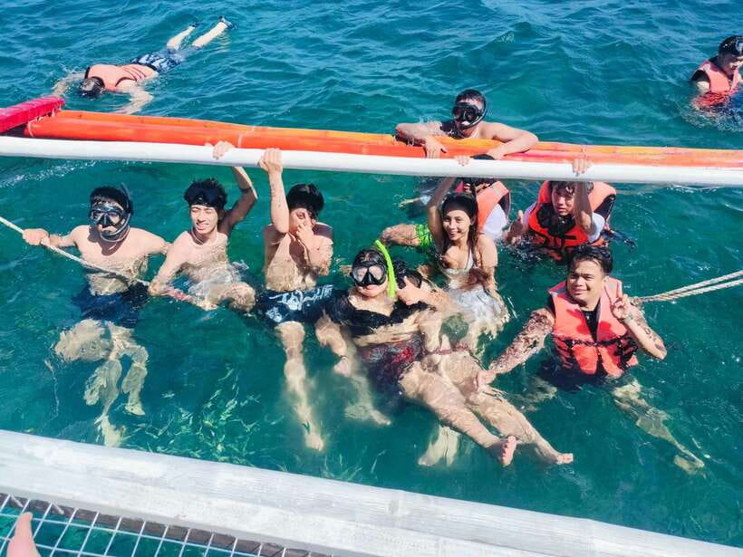 Boracay: Island Hopping with Snorkeling and Crystal Cove - Swimming and snorkeling with a little help