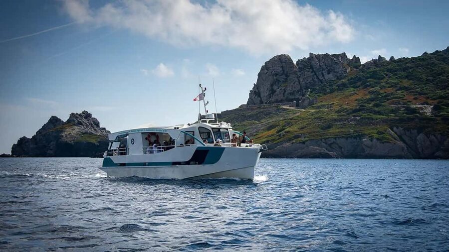 Bormes-les-Mimosas: Hybrid boat trip to Porquerolles Island - The coastal crossing, from 1 hour 10 minutes to 1 hour 45 minutes