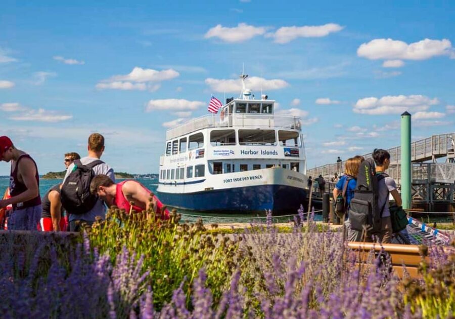 Boston Harbor Islands Ferry - Spectacle Island for beaches and harbor views