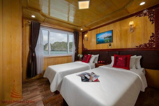 BOUTIQUE CRUISE 2 Days 1 Night Explore Lan Ha Bay & Cat Ba Island - Boarding the wooden boat at Beo Wharf