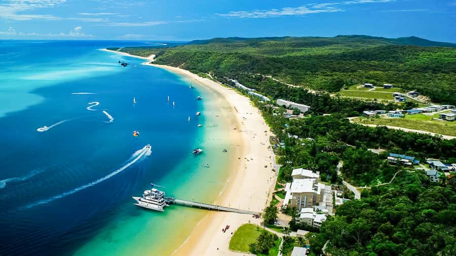 Brisbane: Moreton Island Return Ferry & Adventure Day Pass - Kayaking toward the shipwrecks