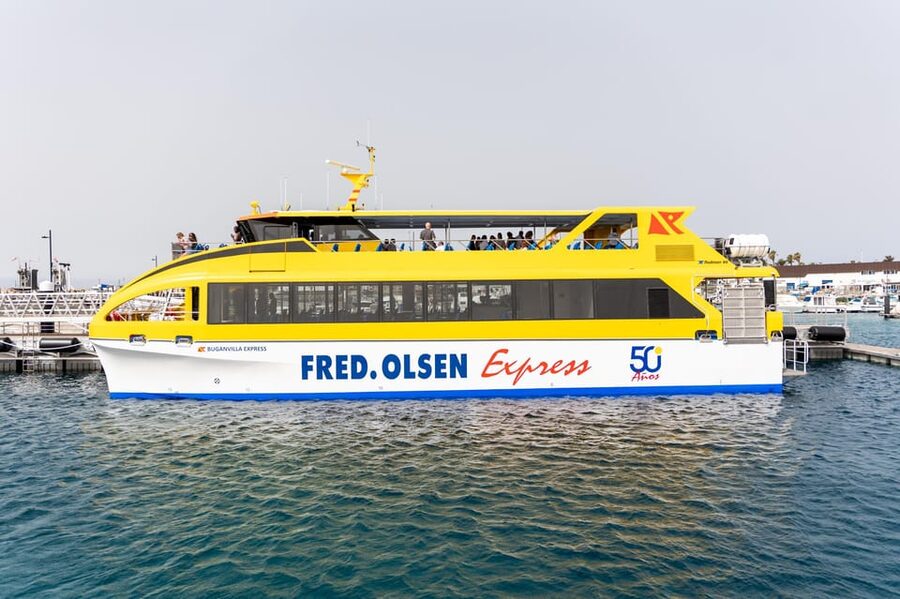 Canary Islands: Ferry Ticket Lanzarote/Fuerteventura - Inside deck, outside deck, or solarium