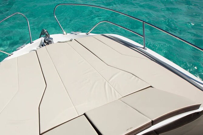 Cannes Boat Rental with Skipper – Lérins Island Escape Tour - Setting out from Cannes on a Beneteau Flyer SUNdeck