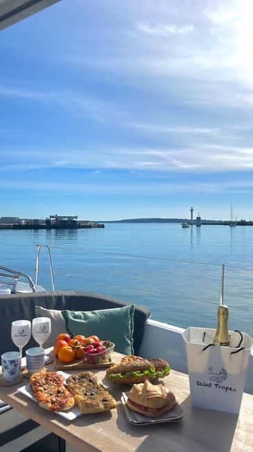 Cannes: Private Sailing Boat Tour to the Lérins Islands - Anchoring in a clear-water cove