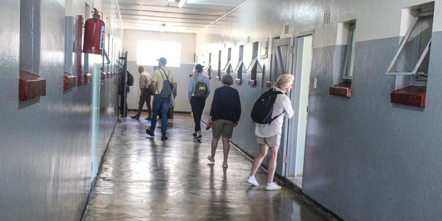Cape Town: Robben Island ferry ticket plus Guided Tour - Inside the maximum-security prison