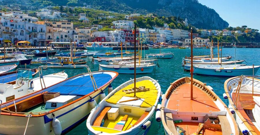 Capri: Boat and Island Tour - Seeing Capri from a local gozzo boat