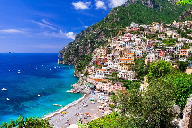 Capri Island Boat Tour from Amalfi with Snorkeling | Small Group - Furore Fjord from the water