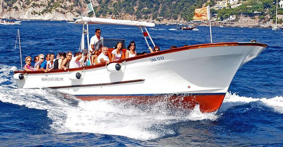 Capri: Island Boat Tour with Blue Grotto Stop - What the two-hour Capri circuit gives you