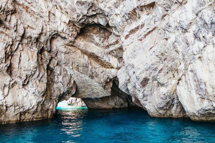 Capri: Island Boat Trip with Grottos - Choosing the swimming option instead