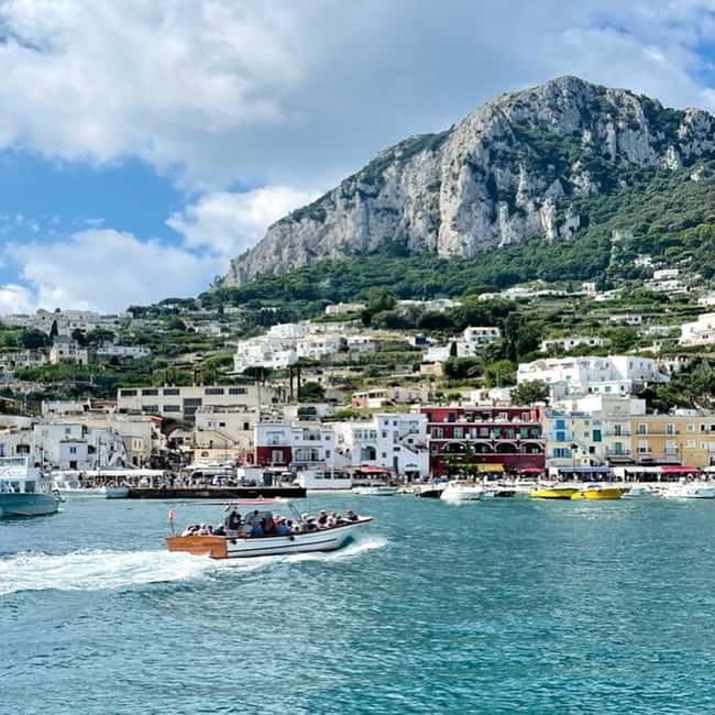 Capri Island: Private 2-or 3-Hour Boat Cruise - Practical comfort on a traditional boat