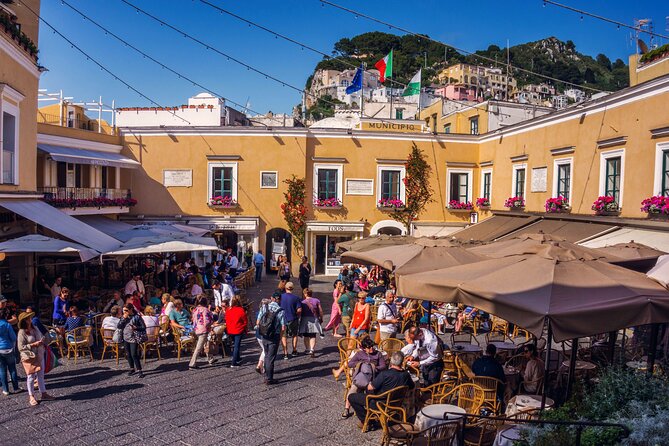 Capri Island Small Group Boat Tour from Naples with Light Lunch - What the $186 price includes