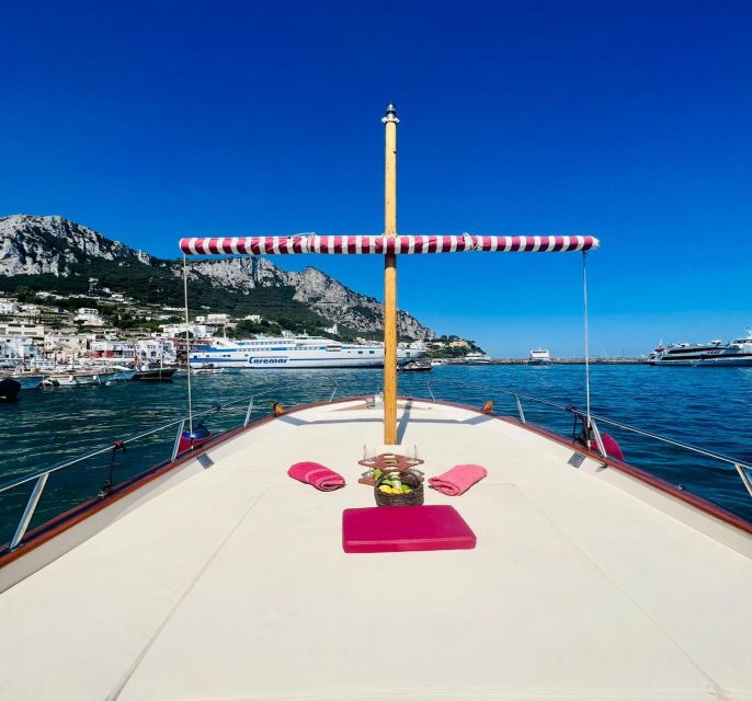 Capri: Private Island Boat Tour with Snorkeling and Swimming - Capri from the water, where the island makes sense