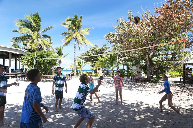 Captain Cook Cruises Fiji - Island and Reef Day Cruise - A BBQ lunch with an open, easygoing feel