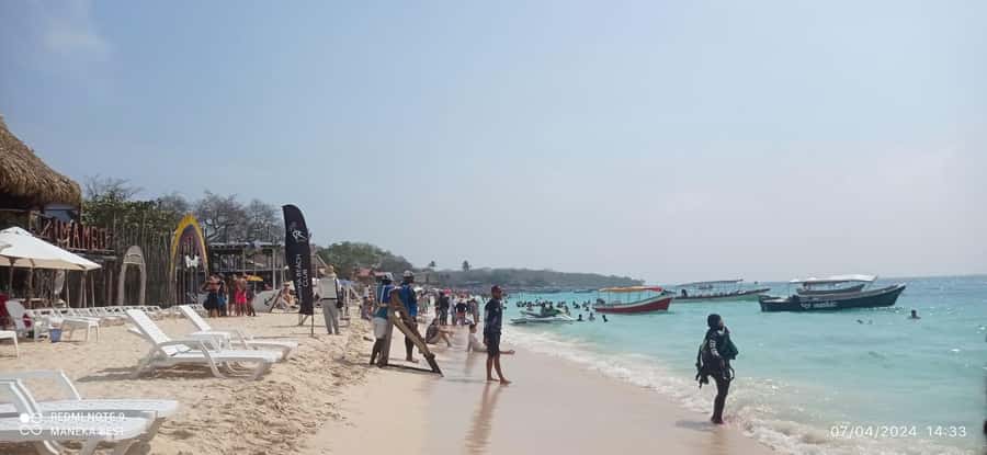 Cartagena: Rosario islands Playa Blanca Barù by boat & lunch - Choosing between the oceanarium and snorkeling