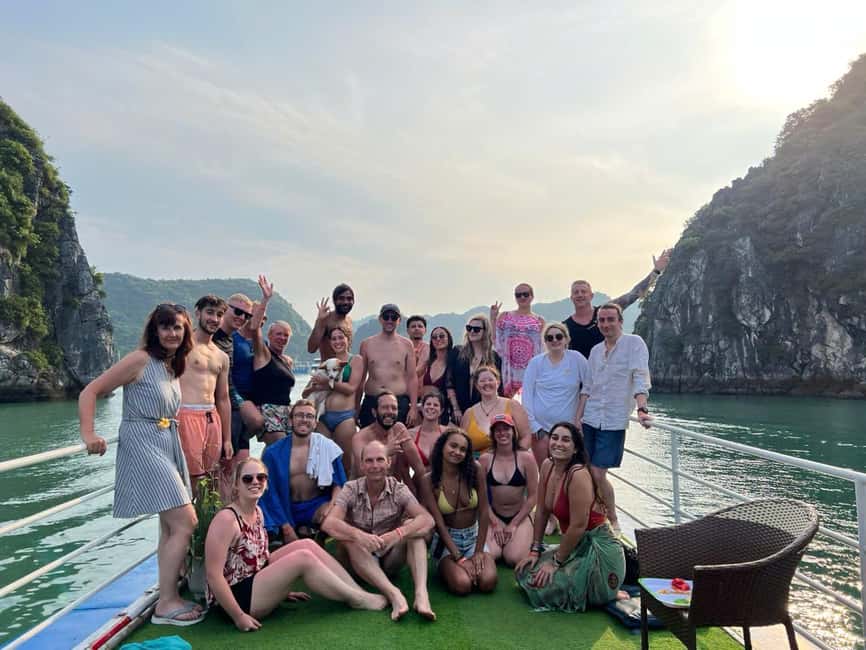 Cat Ba/Ha Noi: Lan Ha and Monkey Island Full Day Boat Trip - Cai Beo Floating Village sets the scene