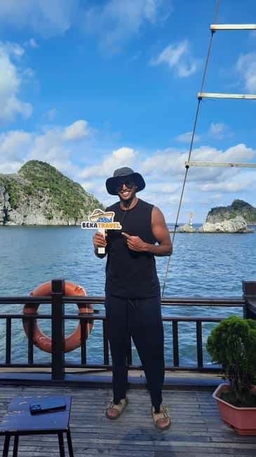 Cat Ba Island: Lan Ha Bay boat tour - lunch, beach, kayaking - Vietnamese Lunch on Board at 12:30